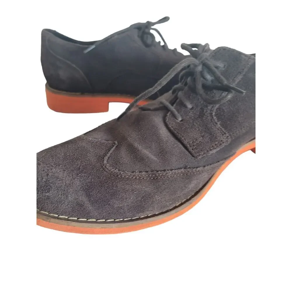 Cole Haan Men's Lace Up Suede Leather Wingtip Oxford Shoes Sz 11.5